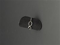 Anello Gioielleria Dossena  Donna in Oro bianco Zircone ANOR-173-253